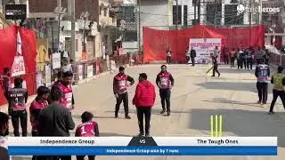 The Tough Ones vs Independence Group | Hemu Kalani Rule Out Cricket Tournament 2026(League Matches&hellip;