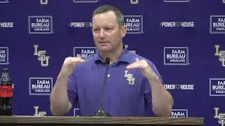 LSU Jay Johnson 2026 Tigers Baseball Media Day (FULL)