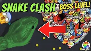 Snake Clash MAX LEVEL #games #gaming #bossfightgaming #8ballpool #gameplay 