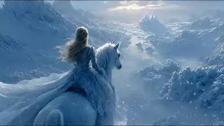 Snow Queen ❄️ Winter Snowflower Fantasy | Winter Palace & Fairy Waltz