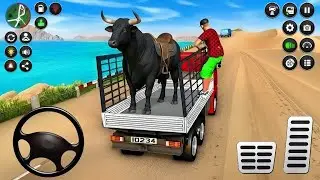 Farm Animal Cargo Truck Transport Games Animal Transporter Cargo Truck Android Game play 