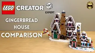LEGO Creator Expert Gingerbread House Comparison! 10267 vs. 40337