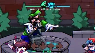 FNF' CLASSIFIED - Watery Grave (by RedTv53) ~ [FC/4k] [Vs L is Real Luigi]