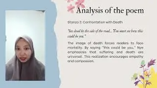 Analysis of the poem 