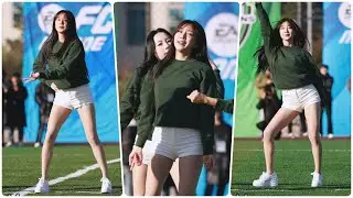 'Queencard 공연' 안지현 치어리더(An Ji-hyun) 직캠 @넥슨챔피언스컵 결승/노량진축구장/231111/4K By 쵸리(Chori)