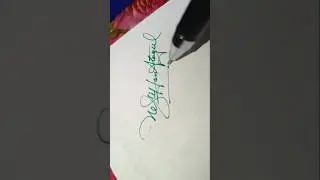 Neslihan Atagul Name signature style✒️❤#sign #neslihanatagul#shortsvideo