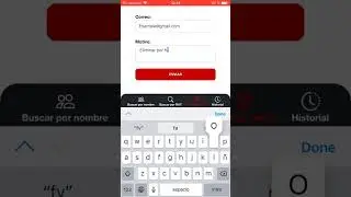 Prueba Rutificador para iOS (iPhone 6 iOS 12)