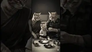 A Heart touching Cat Story   #cat #animation #ai #cartoon #shorts