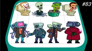 Merge Robot: Monster War - Merge Master vs Titan Speakerman - Skibidi Toilet Cameraman Multiverse