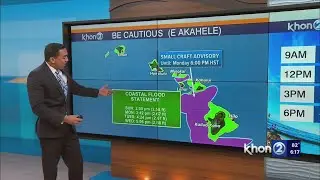 Coastal flooding threat starting Sunday
