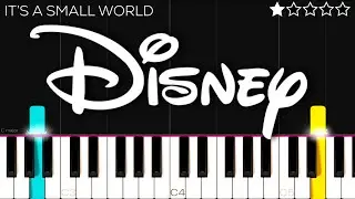 Disney - It&rsquo;s A Small World | EASY Piano Tutorial