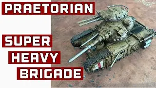 Warhammer 40k Super Heavy Baneblade Proxy 