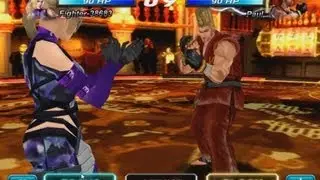 Tekken Card Tournament - gameplay 1