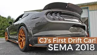 CJ's SEMA 2018 Supercharged Drift Car Build Reveal!