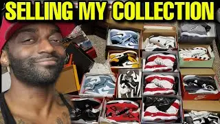 PART 1: I'M SERIOUSLY SELLING MY SNEAKER COLLECTION NO CAP!!!