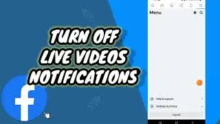 How To Turn Off Live Videos Notifications On Facebook