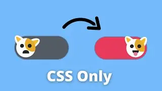 Doggy Toggle Button CSS Only | How to Make Toggle Button.