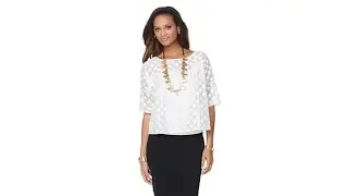 Marla Wynne Organza Box Top