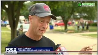 Premier Roofing on Fox 2 News  Storm Damage Help in Metro Detroit