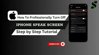 How to Turn Off Speak Screen on iPhone &ndash; Quick & Easy Guide!