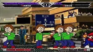 KOF MUGEN Mario (Poyochan) Vs Boris Anderson