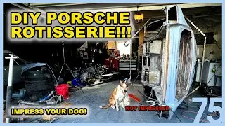 DIY Porsche 911 Rotisserie Finished! | Blasphemy Build 75