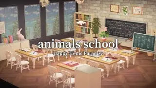 【あつ森】お洒落で通いたくなる学校【ハッピーホームパラダイス】