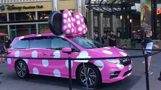 DOWNTOWN DISNEY USA / DISNEY PARKING STRUCTURE / DISNEY TRAM RIDE : cuzuvmcvoy