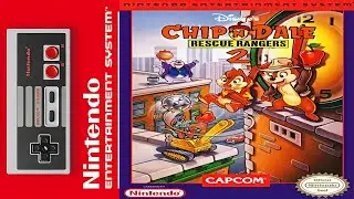 Chip N Dale Rescue Rangers 2 Gameplay (Walkthrough) NES GAME