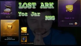 Lost Ark  Yozs Jar opening : Legendary skins on Scrapper