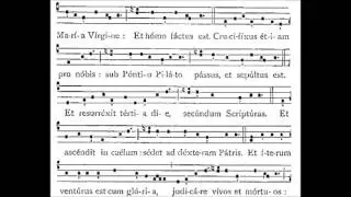 Credo 1 (i)  - Gregorian Chant