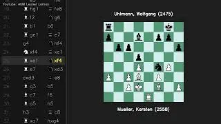 French Exchange Mueller Karsten 2558 vs Uhlmann Wolfgang 2475