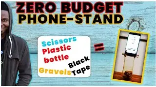 HOW TO CREATE A ZERO-BUDGET PHONE STAND 😁