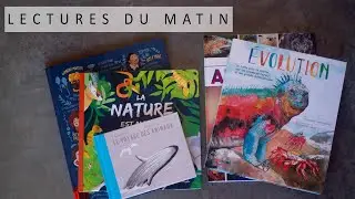 Notre panier de lectures du matin - Morning basket