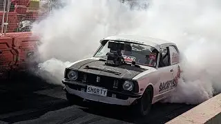 Huge skids burnouts and rowdy chaos at Summernats 38! 