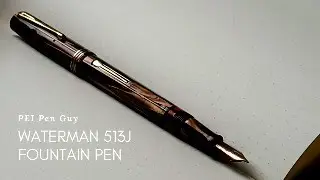 Vintage Waterman 513J fountain pen. A real beauty!