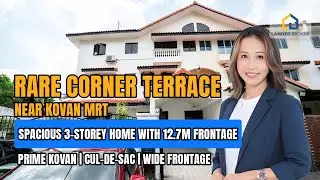 Freehold Corner Terrace in Kovan &ndash; Wide Frontage & Prime Location! | Landed Broker
