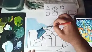 PAISAJE CUBISTA