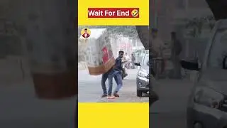Box Wrapping Prank On Public 🤣 #shorts #trending #sandeepprank #reels #sandeeppranktv