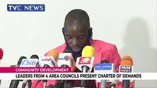 Leaders From Four Area Councils In FCT Present Charter Of Demands