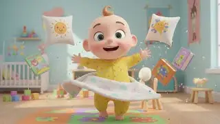 Dance in My Cozy Room 🛏️💃 | Fun Kids Song | Cute Nursery Rhyme for Toddlers
