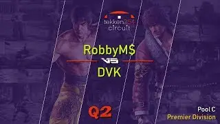 #TEKKEN254Circuit | Premier Q2 - Pool C: RobbyM$ (Law) vs DVK (Miguel)