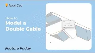 How to Model a Double Gable &ndash; AppliCad Roof Wizard Feature Friday