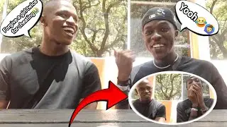 Asking stranger spicy Q&A ft Kabelo Manyiki(He give his girlfriend the whole allowance money)🤣🇿🇦