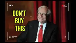 Warren Buffett: Don&rsquo;t buy this&hellip;#economy #investing #finance #warrenbuffett 