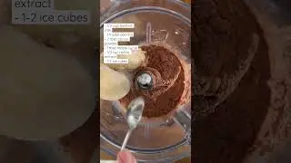 Easy and Healthy Chocolate Ice Cream - No Ice Cream Maker Needed! #icecream #vegan #chocolate