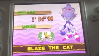 (World record) Sonic Rush Adventure: Machine Labyrinth Act 1 speedrun in 1:04.98 (Blaze)