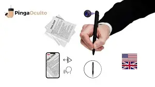Hidden Wifi Spy Camera Pen for Exams - Review and Tutorial - English | PingaOculto