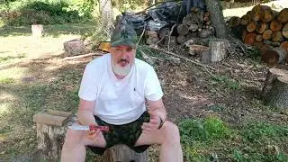 J&V BUSHCRAFT Y EL FILO SCANDI. #bushcraft #caza #campo #scandi #pesca #knives #outdoor #cuchillos