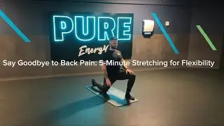 Say Goodbye to Back Pain: 5-Minute Stretching for Flexibility